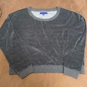 Aeropostale velvet crewneck